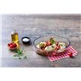 Ô cuisine Plat à four ovale en verre borosilicate 35 X 24 cm