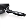 Beka 13075284 Pro Induc Anthracite sauteuse + couvercle verre en aluminium intérieur revêtu 28 cm