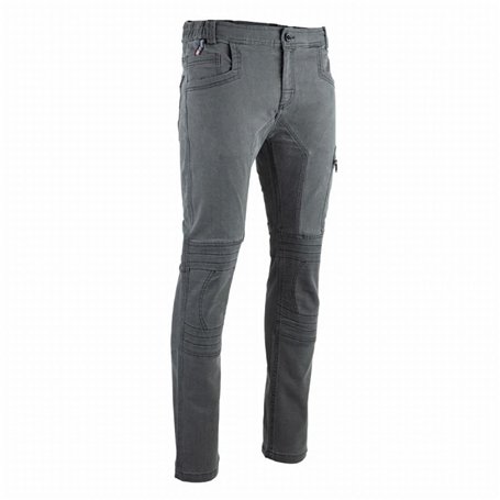 LMA-LEBEURRE LMA00637 Jean Denim Stretch FACOM Rider Gris Taille 50-FXWW1002E-50