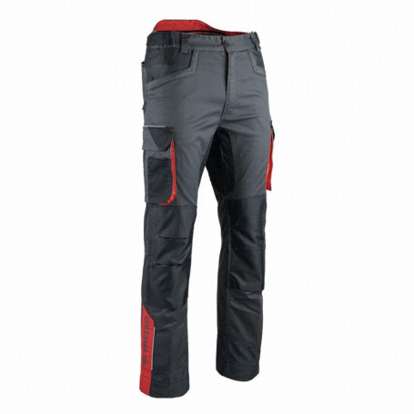 LMA-LEBEURRE SSA05062 Pantalon Stretch FACOM Strap Noir/Gris/Rouge Taille 50-FXWW1011E-50