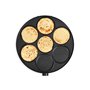 Livoo – Crêpière réversible DOP247 - Ø33 cm/Ø10 cm, 1500W, thermostat réglable, accessoires inclus