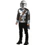 RUBIES - STAR WARS Officiel - Déguisement Enfant The Mandalorian - Taille Unique 5-8 ans - Costume avec Top Imprimé Imitation «