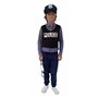 RUBIES - Kit de Policier pour Enfants - Taille Unique 5 à 8 Ans - Costume de Policier Français avec Casquette, Plastron et Menot