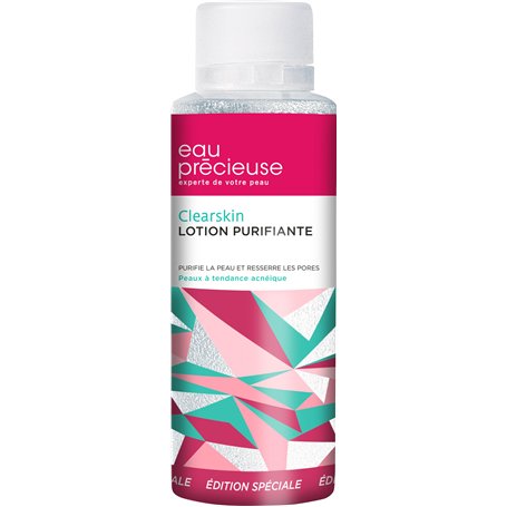 Eau Précieuse - Lotion Purifiante Clearskin Edition Spéciale - Soin pour les peaux à tendance acnéique - Triple action : purifie