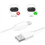 PH26 Ⓡ Câble USB Type C Compatible Samsung Galaxy A20/A20E/A20S/A21/A21S/A22/A22 5G/A23/A30/A30S/A31/A32/A32 5G/A33 5G/A40/A40S/