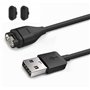 PH26Ⓡ Câble de charge + 2 Bouchons Anti-poussière compatibles avec GARMIN Fenix 6 6S 6X Pro