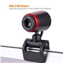 Junluck HD Webcam 1080P Caméra Web en Streaming avec Microphone pour Appels Vidéo et Enregistrement USB Caméra d'ordinateur pour