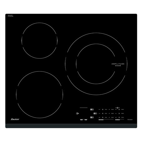 TABLE INDUCTION SAUTER SPI4368B 3 FOYERS
