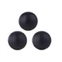 LAGUIOLE Black Edition Jeu de 6 Boules de Pétanque - Cochonnet - Ramasse-Boule Aimanté- Jeu de Jardin- 2 Joueurs - Métal - Noir