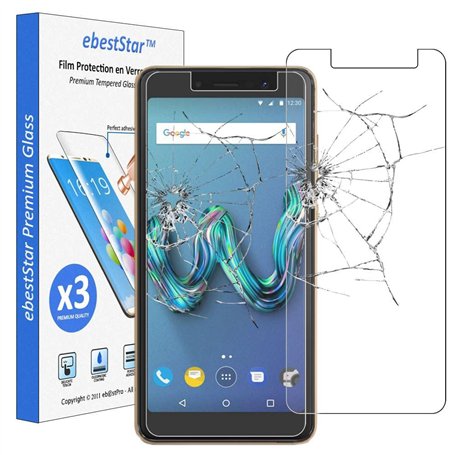 ebestStar - Pack x3 Verre trempé Compatible avec Wiko Tommy 3 Film Protection Ecran Vitre Protecteur Anti Casse