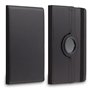 ebestStar - Coque pour Lenovo Tab M10 Plus 10.6 (Gen 3), Etui Rotatif 360, Housse Protection PU Cuir, Noir + Verre Trempé