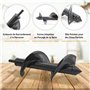 Tarière pour Perceuse Jardin Ø 90 mm - Foret Perceuse Ø embout 8 mm - Longueur Mèche 25 cm - Foret en Acier pour Creuser Rapidem