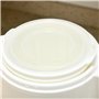 HOMCOM Yaourtière électrique avec 2 récipients de 1,5L, filtre pour yaourt grec et 2 couvercles, puissance 20W, plastique blanc