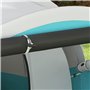 Outsunny Tente de Camping familiale 4-5 Personnes, Tente Tunnel imperméable, 2 Portes + fenêtres, ventilée, Facile à Monter, 4,6