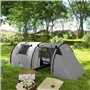 Tente familiale avec 1 Salon et 1 Chambre