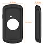Coque pour Garmin Edge 1040 - Housse Etui Silicone Noir Protection Souple Phonillico®