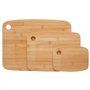 3 x Planches à Découper en 100% Bois de Bambou – Durable et Résistante