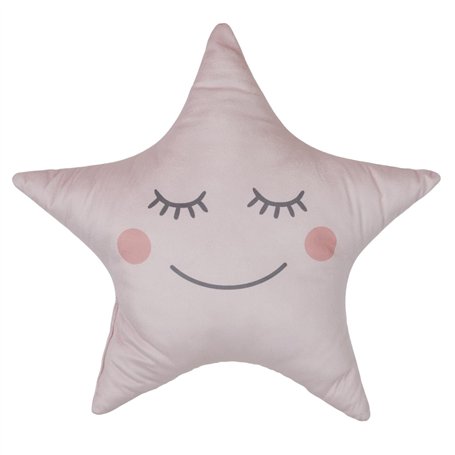 Coussin Etoile Rose 44X37cm Enfant Deco Chambre d'enfant Textile Enfant