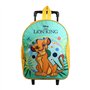 Bagtrotter Sac à dos à roulettes 31 cm maternelle Le Roi Lion Vert