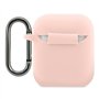 Lacoste LCA2SI Coque en Silicone pour Airpods Rose