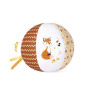 KALOO - Mon Ballon Chou Renard - 10 cm - Jouet Bébé - Balle Souple Enfant avec Illustrations - Développe la Préhension et l'Imag