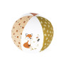 KALOO - Mon Ballon Chou Renard - 10 cm - Jouet Bébé - Balle Souple Enfant avec Illustrations - Développe la Préhension et l'Imag