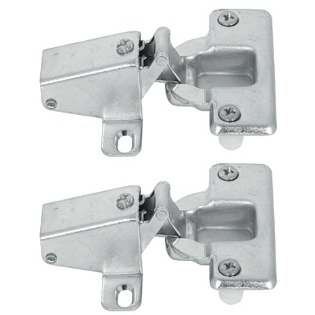 cyclingcolors 2x Charnière Relevante Pose en Applique Couvercle jusqu'à 1