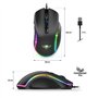 Spirit Of Gamer x Elite M30 | Souris Gamer Filaire pour PC | 10 Boutons Programmables | Capteur Optique 12800 DPI | 13 Effets de