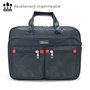Waytex 71010 Sacoche Porte Document et Ordinateur 15.6" Imperméable Multipoches Noir