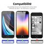 Verre Trempé pour iPhone SE 3/2 (modèle 2022/2020) 4