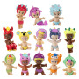 Bandai - Bibi Chibis - Pack de 5 - Modèle Aléatoire - Mini-Figurines bébé à Collectionner - 5 Figurines Chibi Dont 3 Mystères -