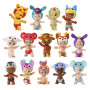 Bandai - Bibi Chibis - Pack de 5 - Modèle Aléatoire - Mini-Figurines bébé à Collectionner - 5 Figurines Chibi Dont 3 Mystères -