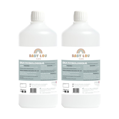BABYLOU CARE | Sérum Physiologique bouteille | NaCl 0
