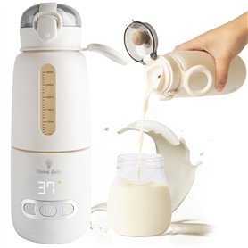 Reveal Baby Chauffe Biberon Nomade Portable 90W - Chargeur USB Pour Eau/Lait Tempérture Réglable 37°C a 55°C - Chauffe Biberon V