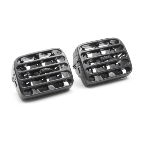 (Lot de 2) Grilles de Ventilation Avant Centrale Gauche et Droite pour tableau de Bord compatible Renault Clio II et Thalia I OE