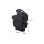 Bouton Interrupteur Commande de Lève Vitre avant gauche ou droite compatible pour Renault Clio 2 Kangoo Megane I Scenic I OEM 77