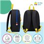 mybagstory - Sac à dos 3D – Pokémon – Noir - Enfant - Ecole - Maternelle - Garderie - Cartable garçon - Taille 32 cm - Bretelles