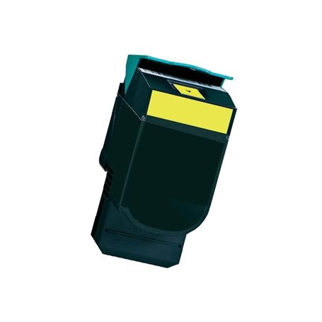 ENCRE BREIZ Toner Yellow Compatible avec Lexmark CX410e