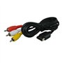Link-e : Cable de Remplacement AV RCA Audio Video Compatible avec la Console SEGA Dreamcast
