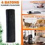 KAMPAI Charbon Actif Eau x4 | Filtre 2.5L à 3L / Baton | Binchotan Gros calibre | Purificateur Vegetal Bio - Recharge Carafe fil