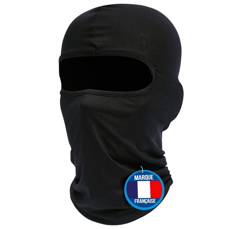 nedit Cagoule Moto - Cagoule Masque de Ski Homme & Femme (Noir) QUALITÉ SUPÉRIEURE - Cagoule Ski avec Protection Anti UV - Taill