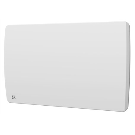 BESTHERM - Radiateur électrique fixe à inertie sèche céramique 1500W Bestherm ARIA horizontal blanc