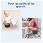 Pot de chambre adulte avec couvercle hygiénique HABEYGARD® | Portable et pratique pour la nuit, idéal pour camping ou maison, co