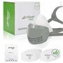 AirGearPro D-200 Masque de Protection Respiratoire Réutilisable, Anti poussière avec Filtres pour Peinture, Travaux, Bricolage, 