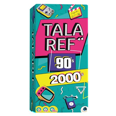 PANDOR GAMES TALAREF - Jeu de Quiz / Culture Générale / Questions / Ambiance - Années 90-2000 - Version Française