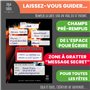Lola et Louis (L&L) 10 Cartes Invitation Enfants avec Enveloppes pour fille et garçon • MESSAGE SECRET À GRATTER • Thème Cheval