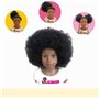LITTLE NAPPY Tête à coiffer Cheveux Afro avec Ses Accessoires pour Apprendre à coiffer en s'amusant pour Les Enfants avec Peigne