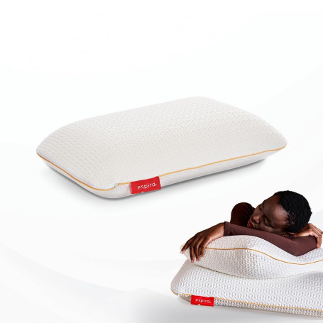 Espira Aircomfort Oreiller Ergonomique Cervical 40x60 5X Plus Respirant. Oreiller Rafraichissant
