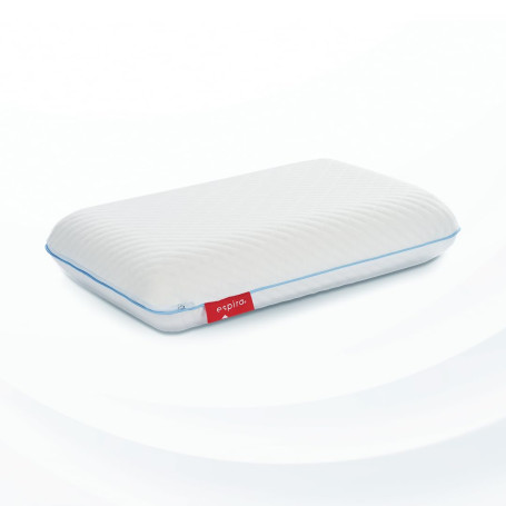 Espira Massage Oreiller Memoire Forme Technologie Massage avec Soutien Ferme avec Coussin a memoire de Forme - Oreillers ergonom