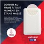 Espira Massage Oreiller Memoire Forme Technologie Massage avec Soutien Ferme avec Coussin a memoire de Forme - Oreillers ergonom
